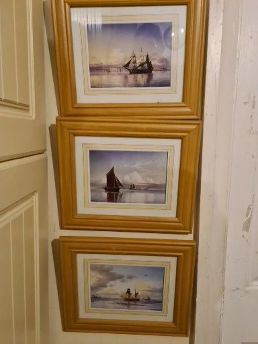 Seascapes 3 Beach framed seascapes