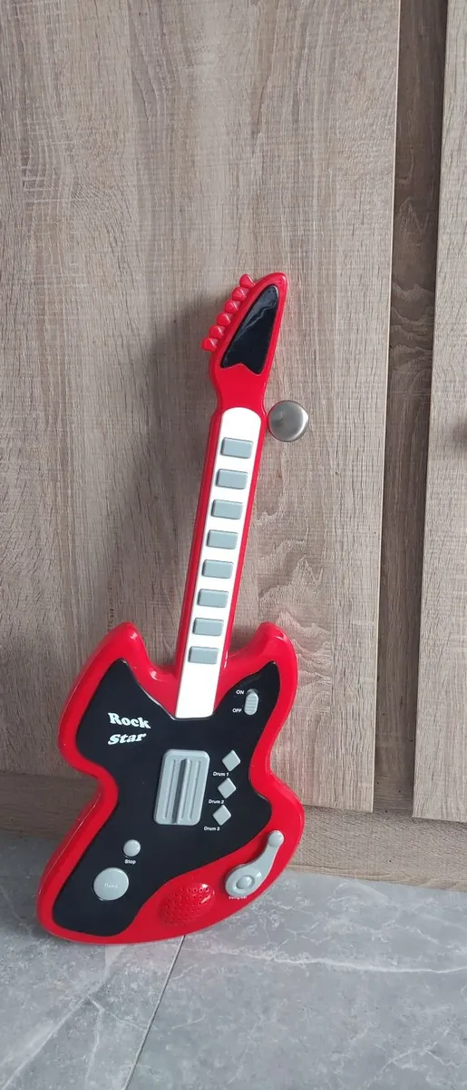toy guitar for children barely used