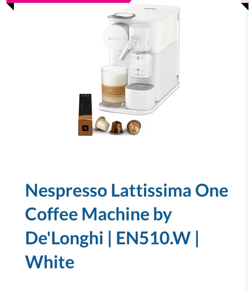 White Coffee Machine - Image 1