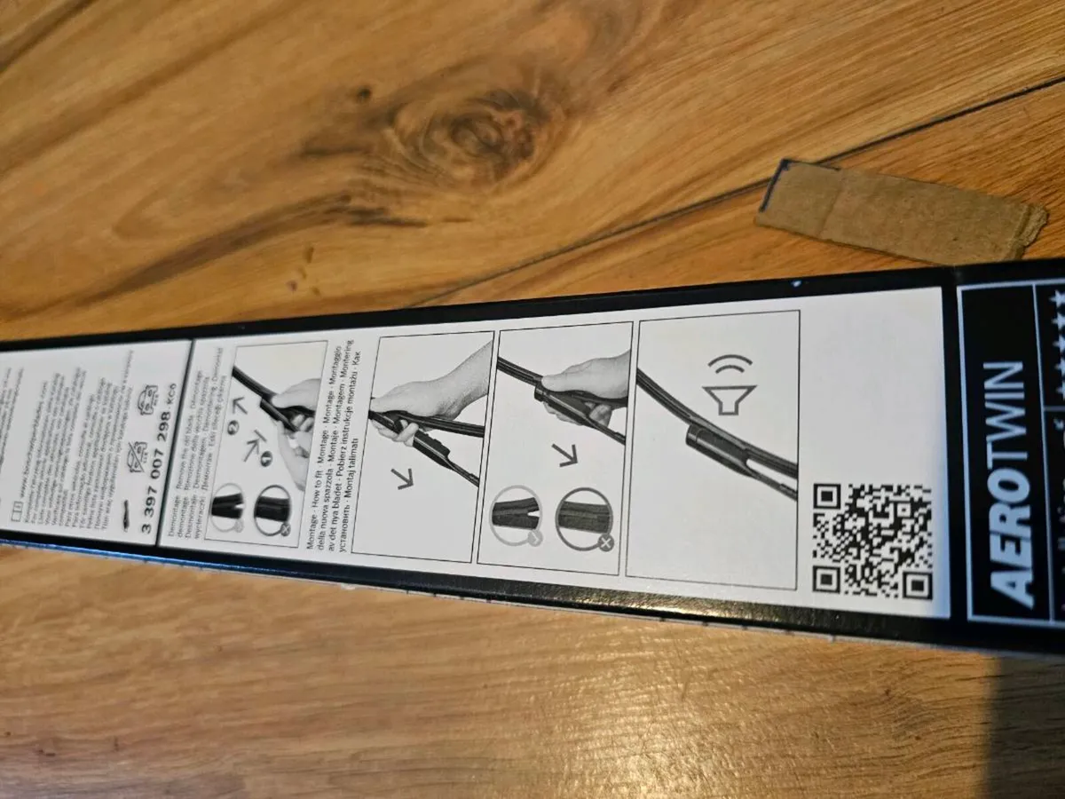 Bosch Aerotwin A298 S windscreen wipers brand new - Image 4