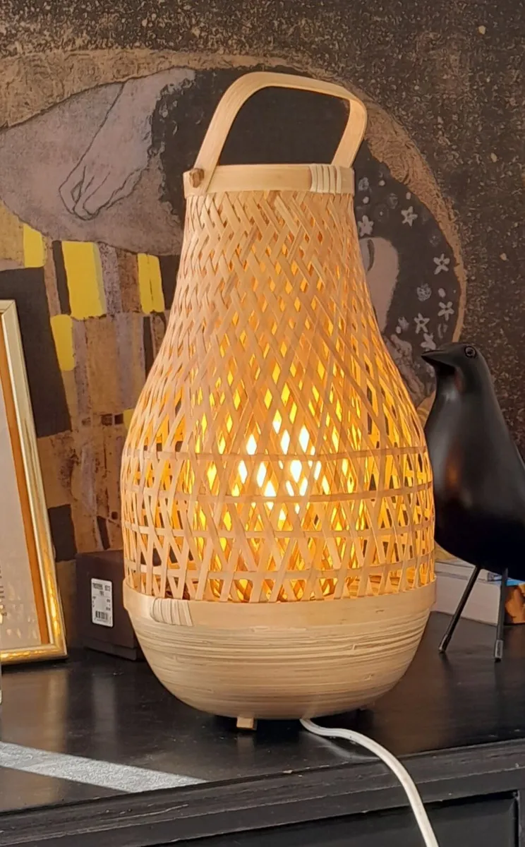 Bamboo lamp MISTERHULT. IKEA - Image 2