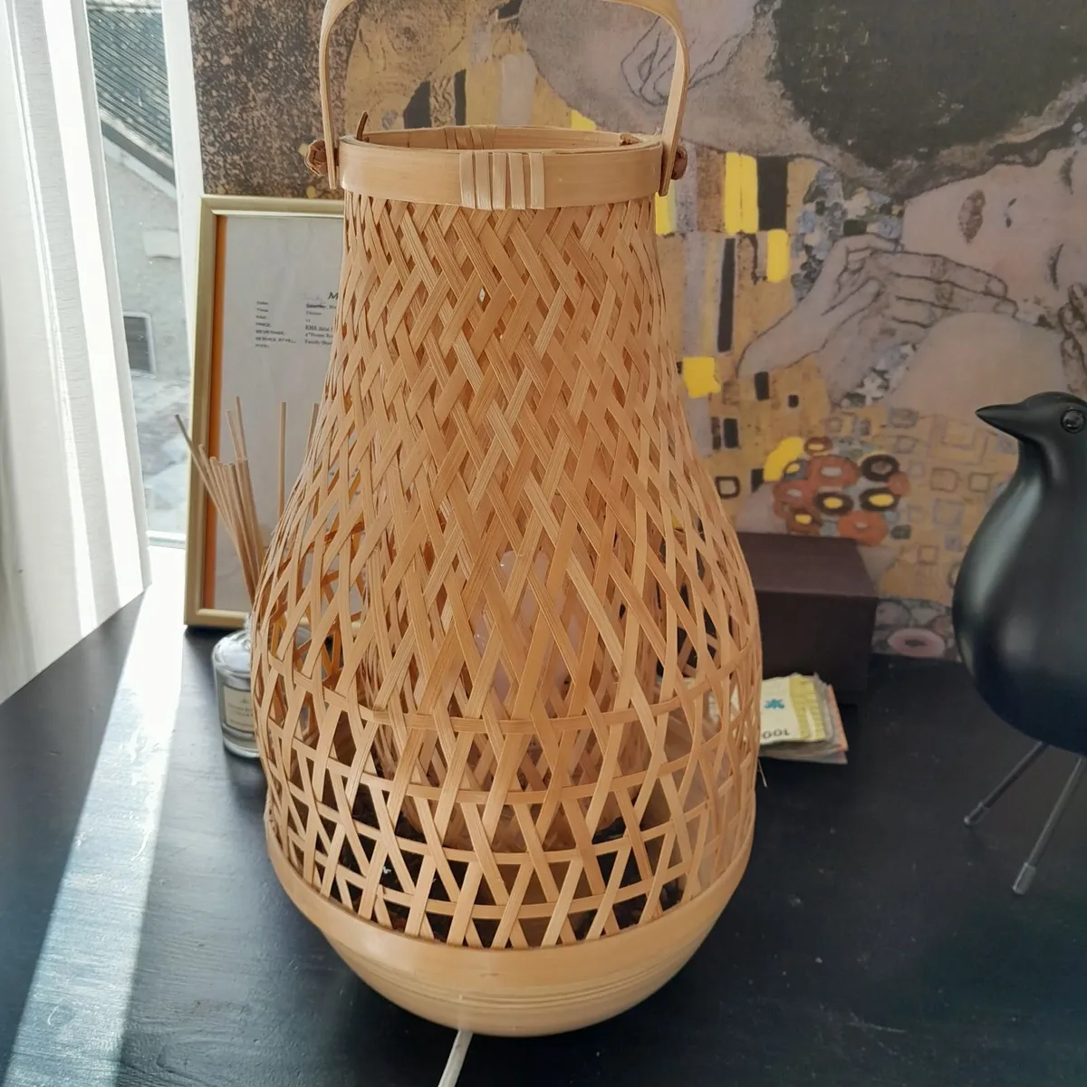 Bamboo lamp MISTERHULT. IKEA - Image 4