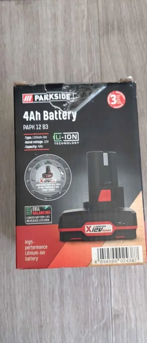 Parkside battery new - Image 2