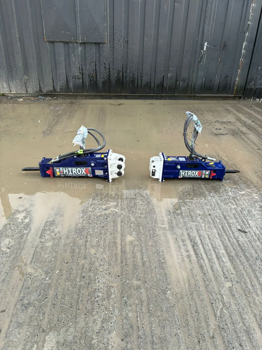 Hydraulic Rock Breakers – To Suit 0.8T & 1–3T - Image 1