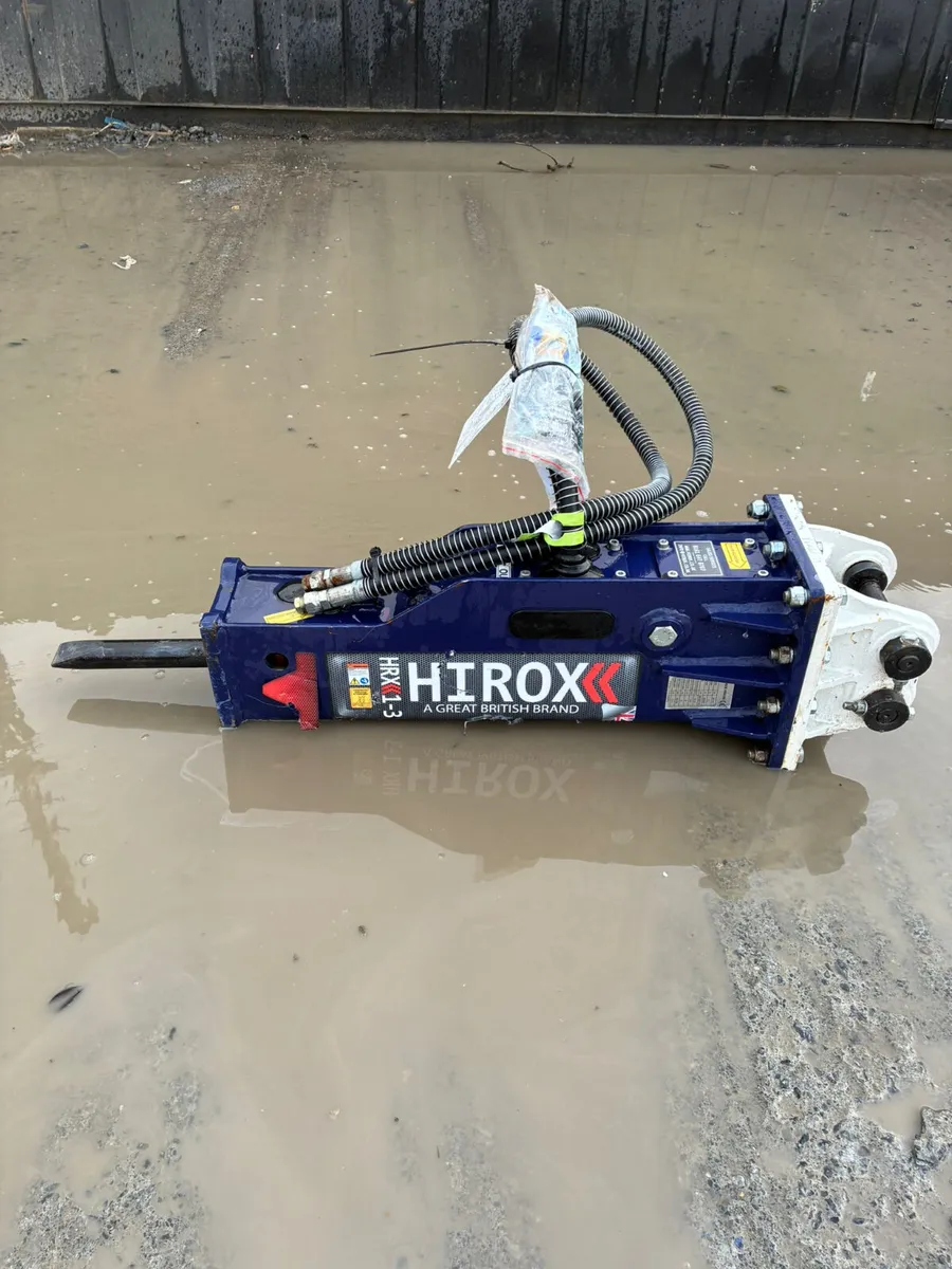 Hydraulic Rock Breakers – To Suit 0.8T & 1–3T - Image 2