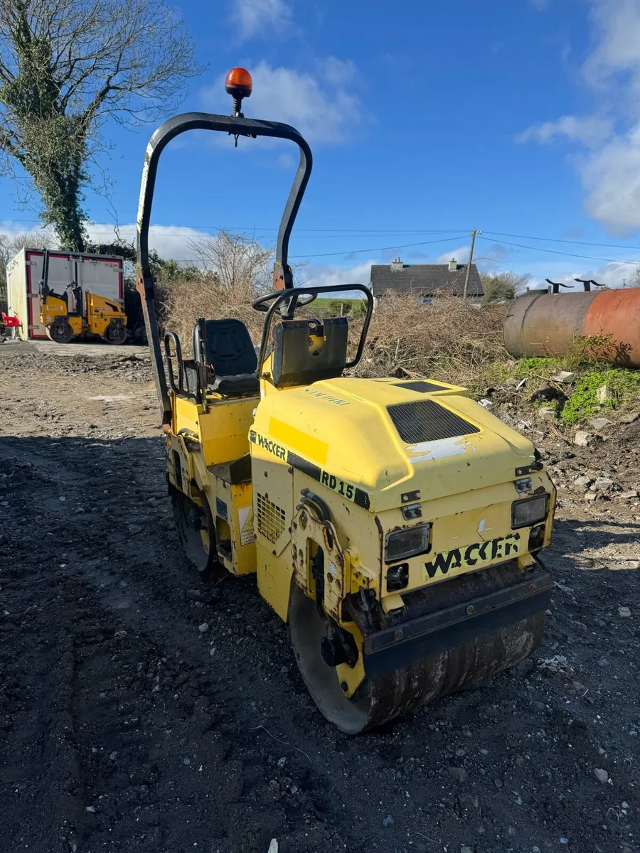 Wacker RD15 roller - Image 1