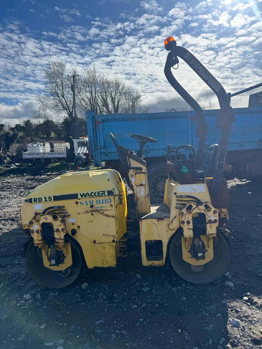 Wacker RD15 roller - Image 3