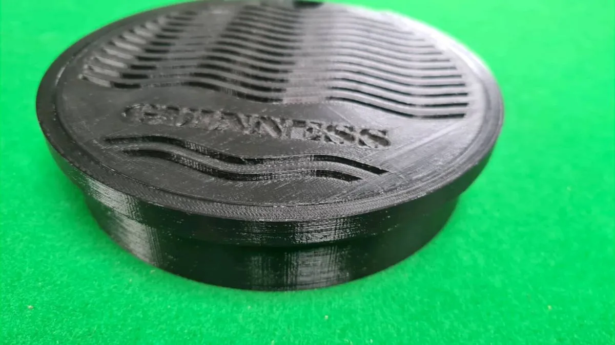 Guinness Harp tap 3d printed drip tray - Image 4