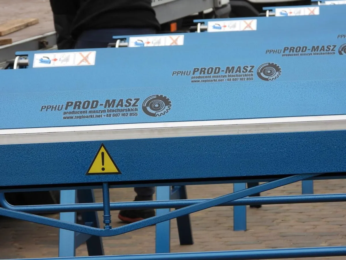 sheet metal folder ZGR-2000/0.8 NEW with 2 handles - Image 4