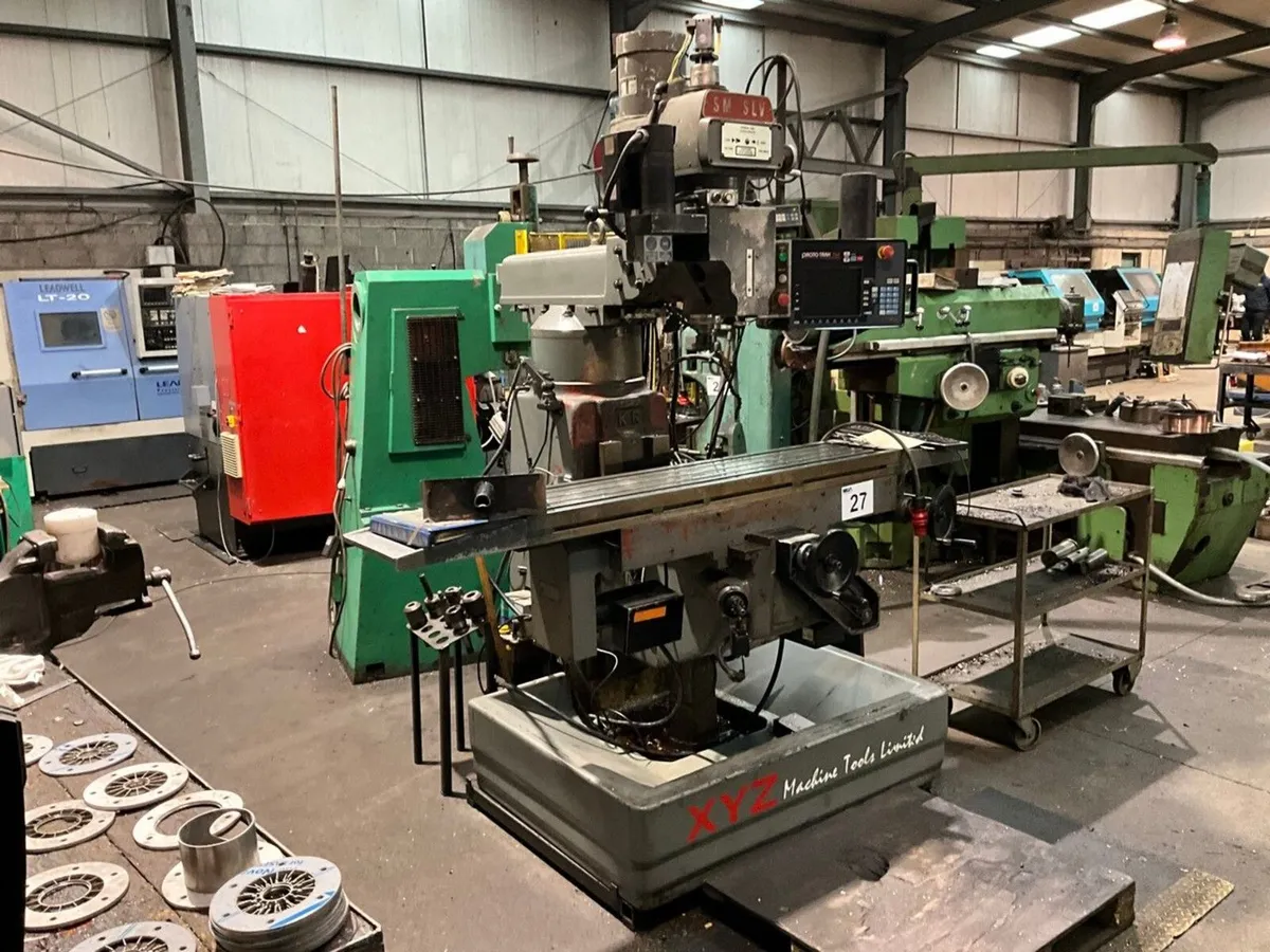 KINGRICH XYZ SM-SLV 3 PHASE MILLING MACHINE - Image 1