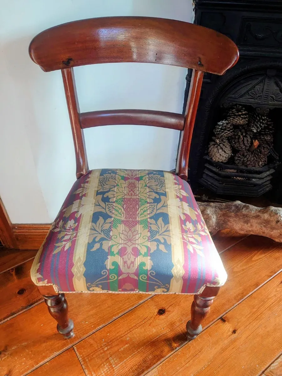 Two Vintage Wooden Chairs for Sale. Non matching. - Image 1