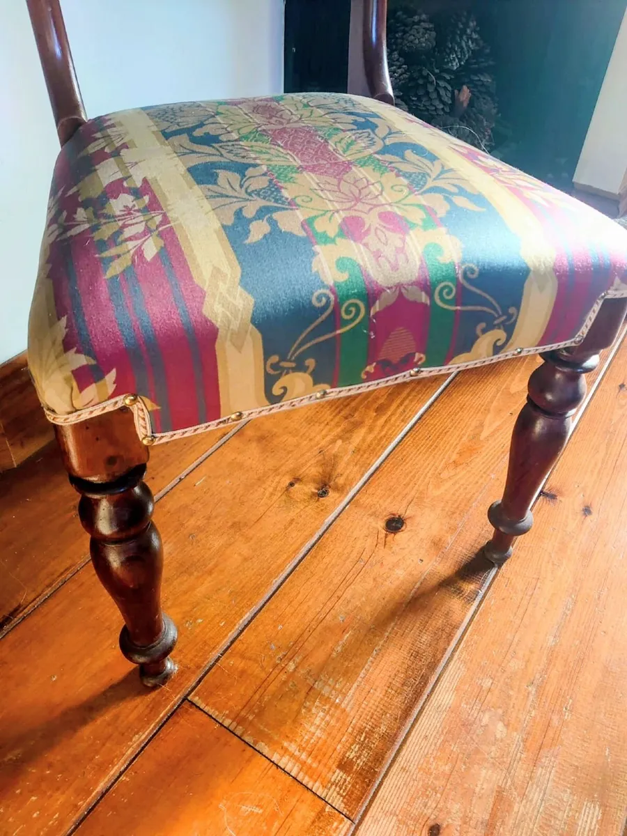 Two Vintage Wooden Chairs for Sale. Non matching. - Image 2