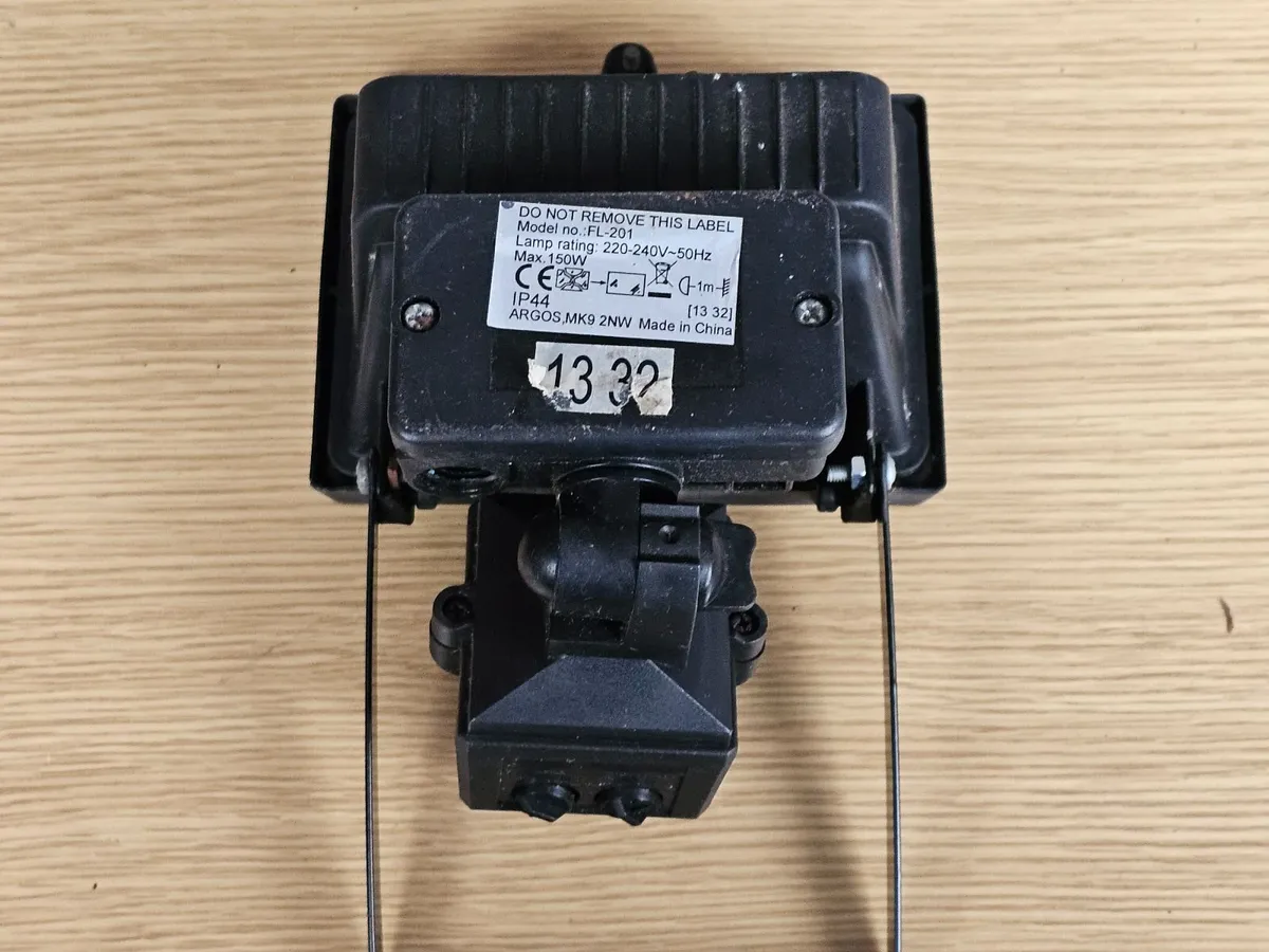 150W Floodlight PIR outdoor wall light security - Image 2