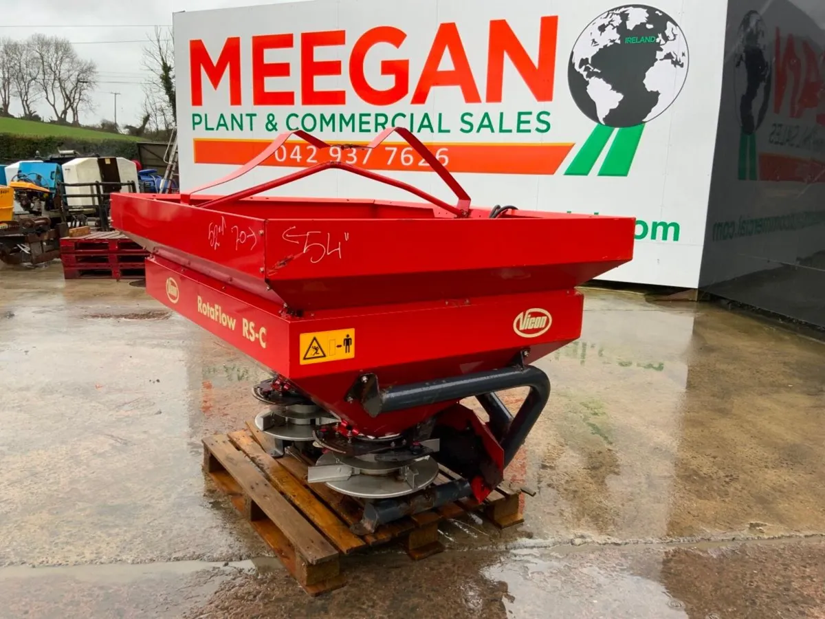 VICON ROTAFLOW RS-C FERTILISER SOWER....132s - Image 2