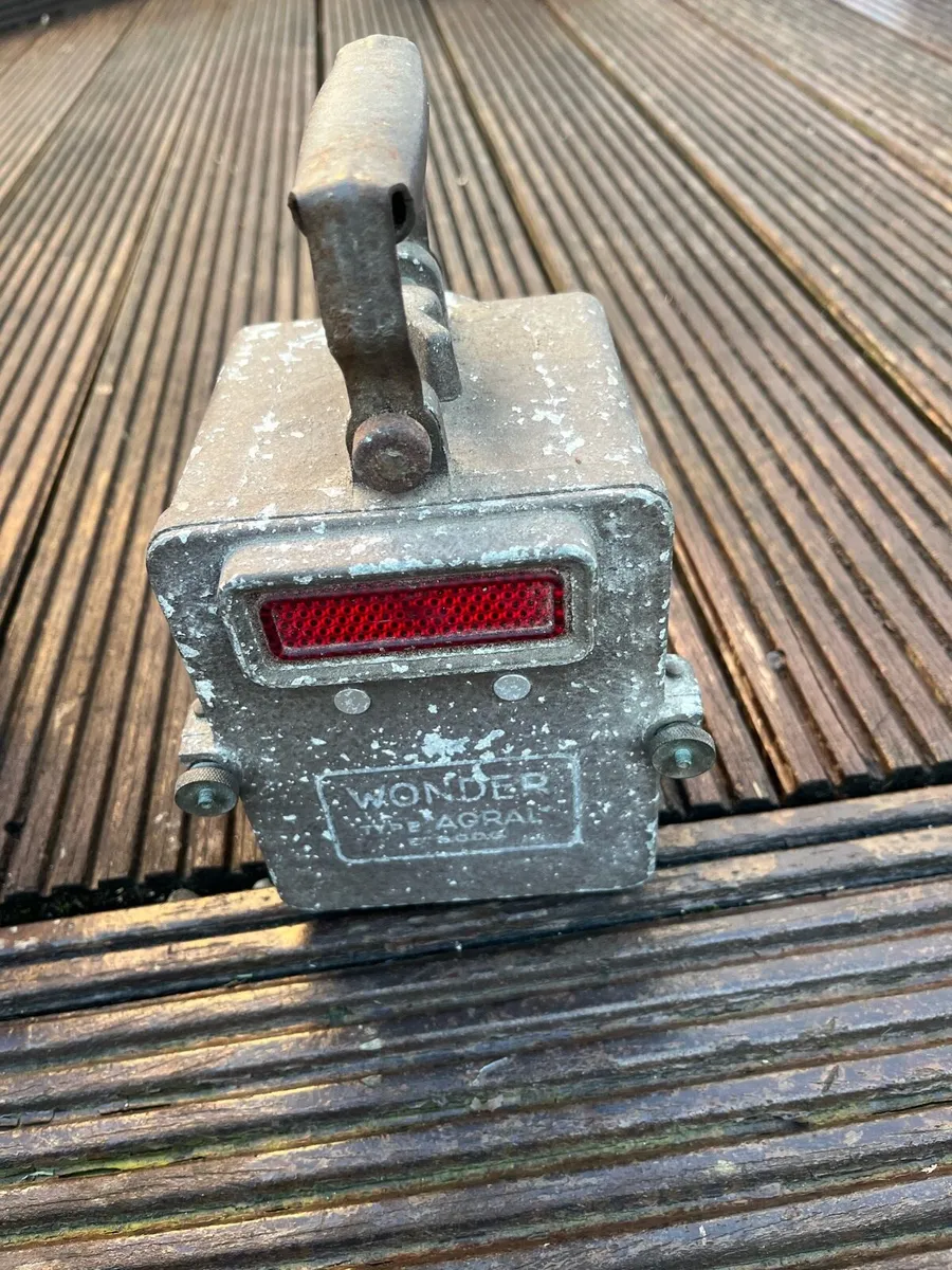 Vintage French Railway Lamp - Image 1