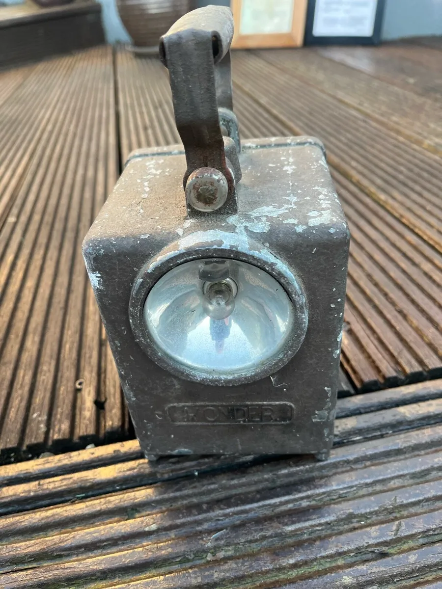 Vintage French Railway Lamp - Image 2