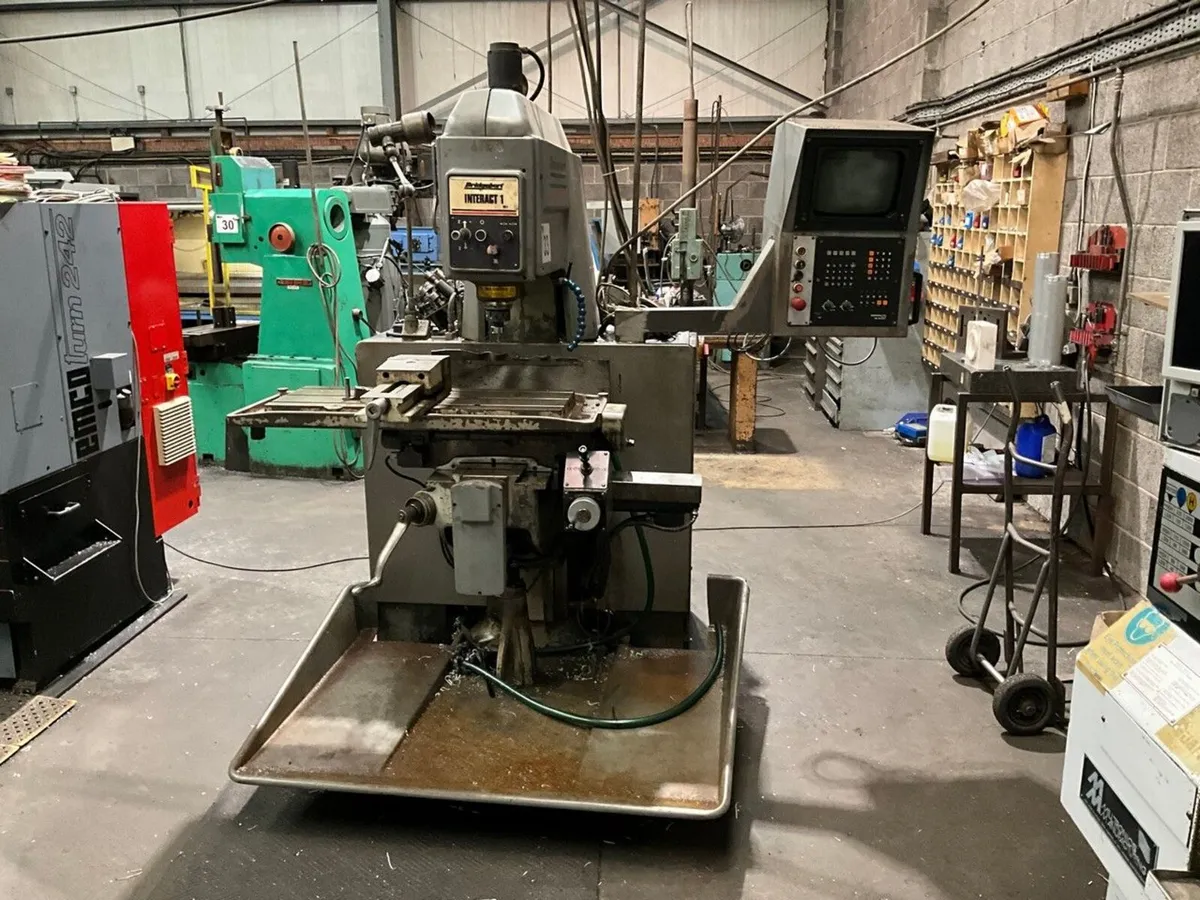 BRIDGEPORT INTERACT 1 3-PHASE MILLING MACHINE - Image 1