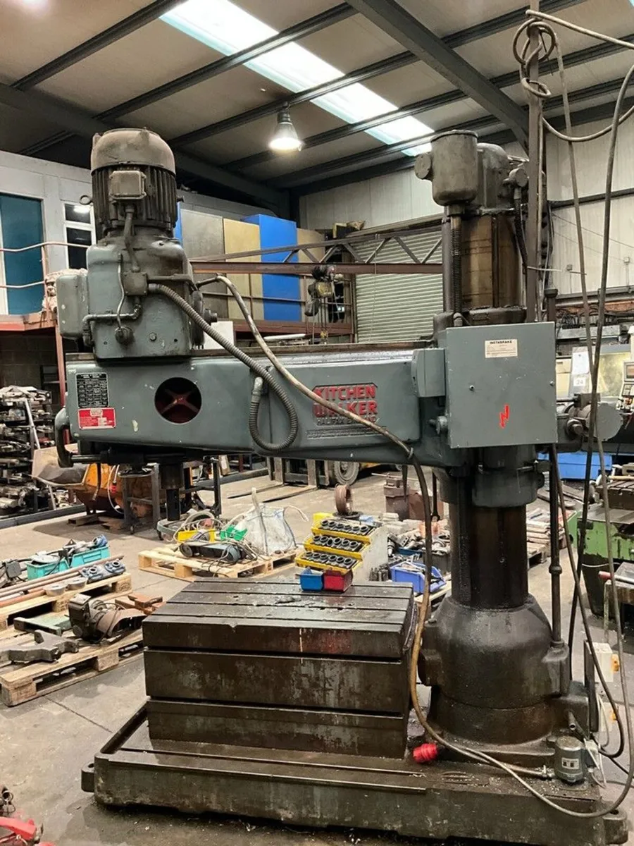 KITCHEN WALKER 4.6E2 3-PHASE RADIAL ARM DRILL - Image 4