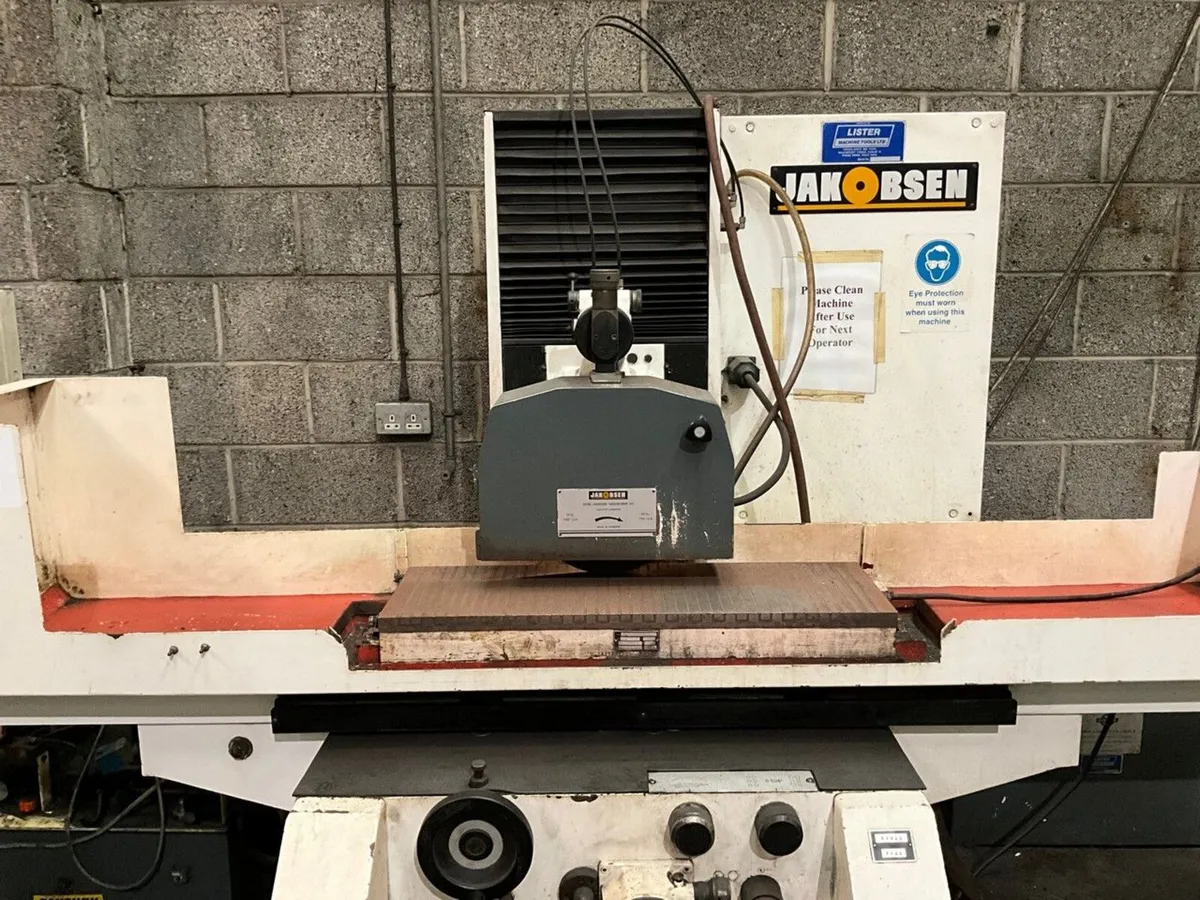 JAKOBSEN 1032 3 PHASE SURFACE GRINDER - Image 4