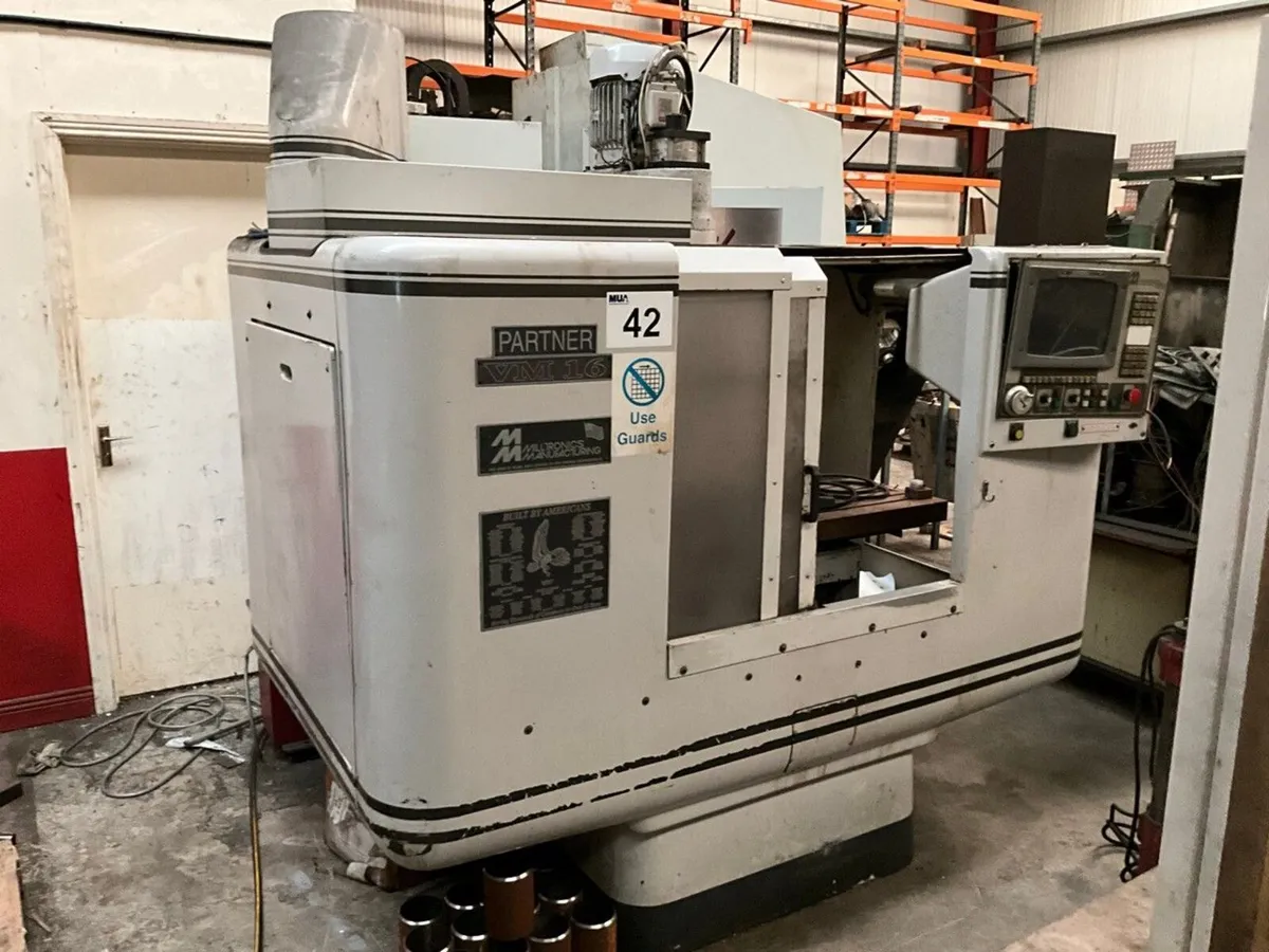 MILTRONICS PARTNER VM16 3 PHASE MACHINING CENTRE - Image 1