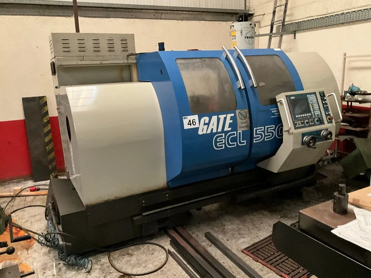 GATE ECL550 3 PHASE LATHE - Image 1