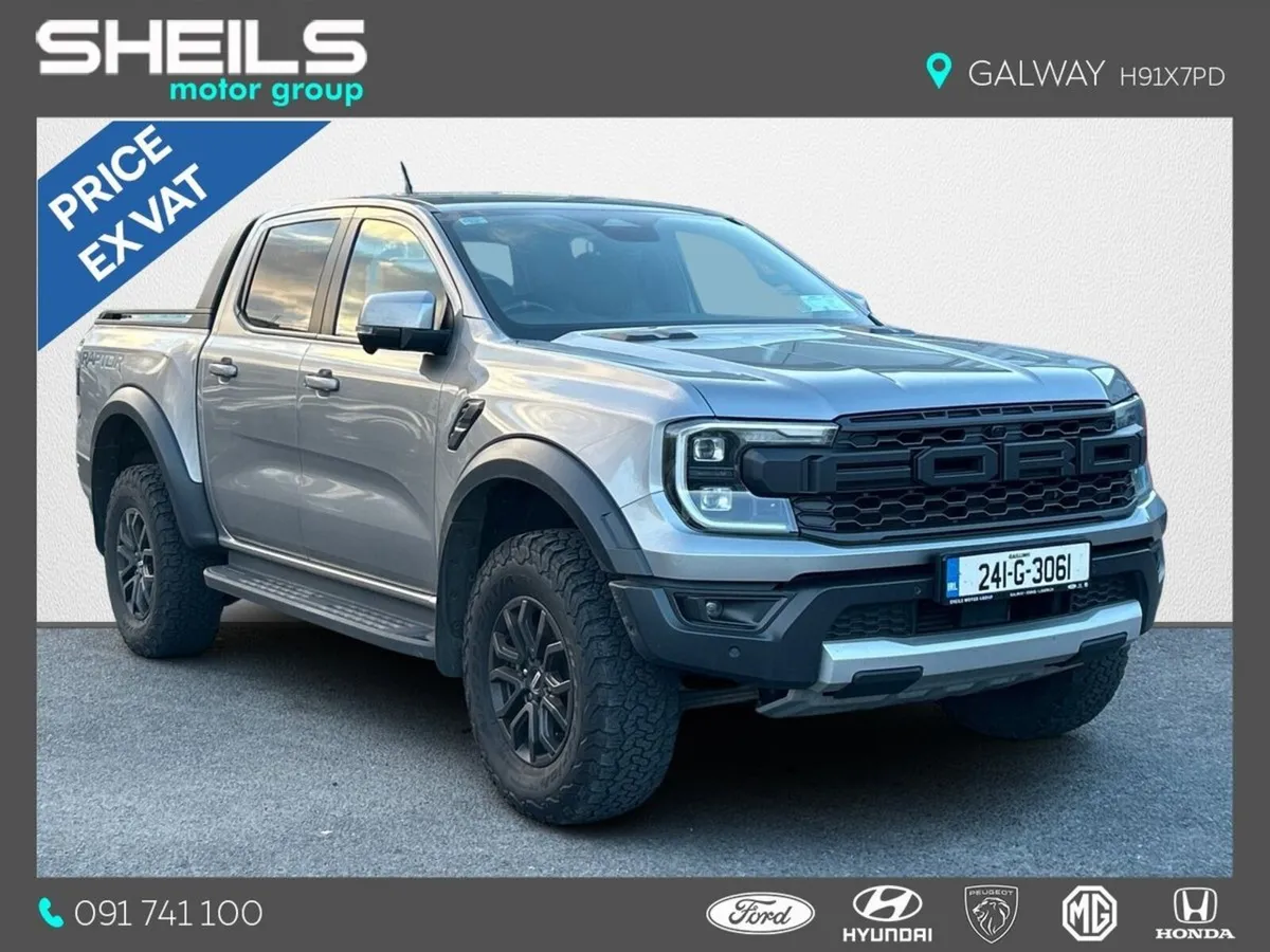 Ford Ranger RAPTOR 2.0 ECO BLUE PRICE EX VAT - Image 1