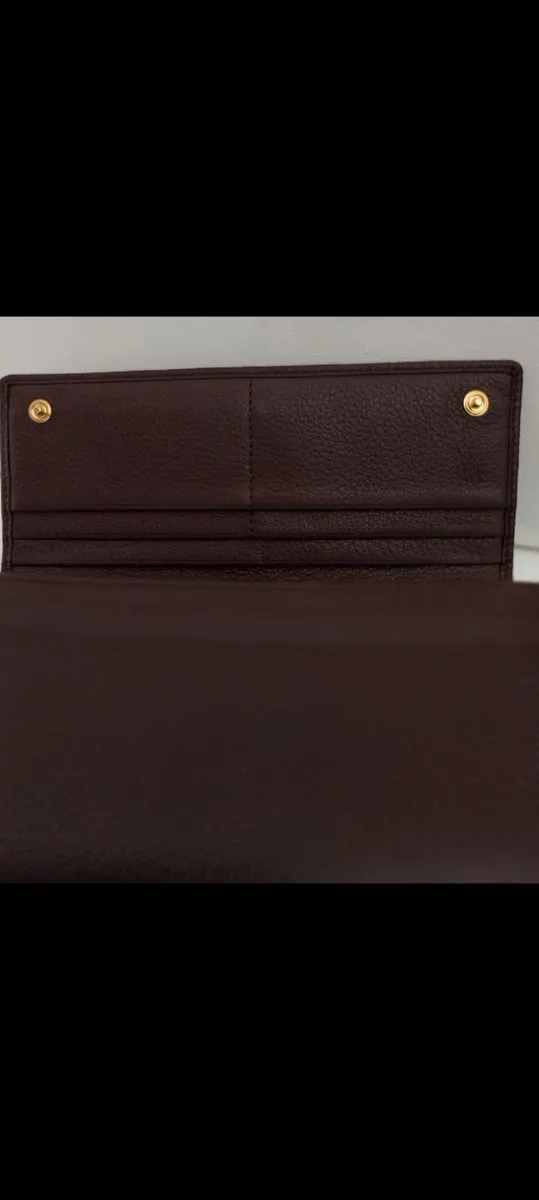 Mulberry Tree Continental Wallet in Oxblood - Image 4