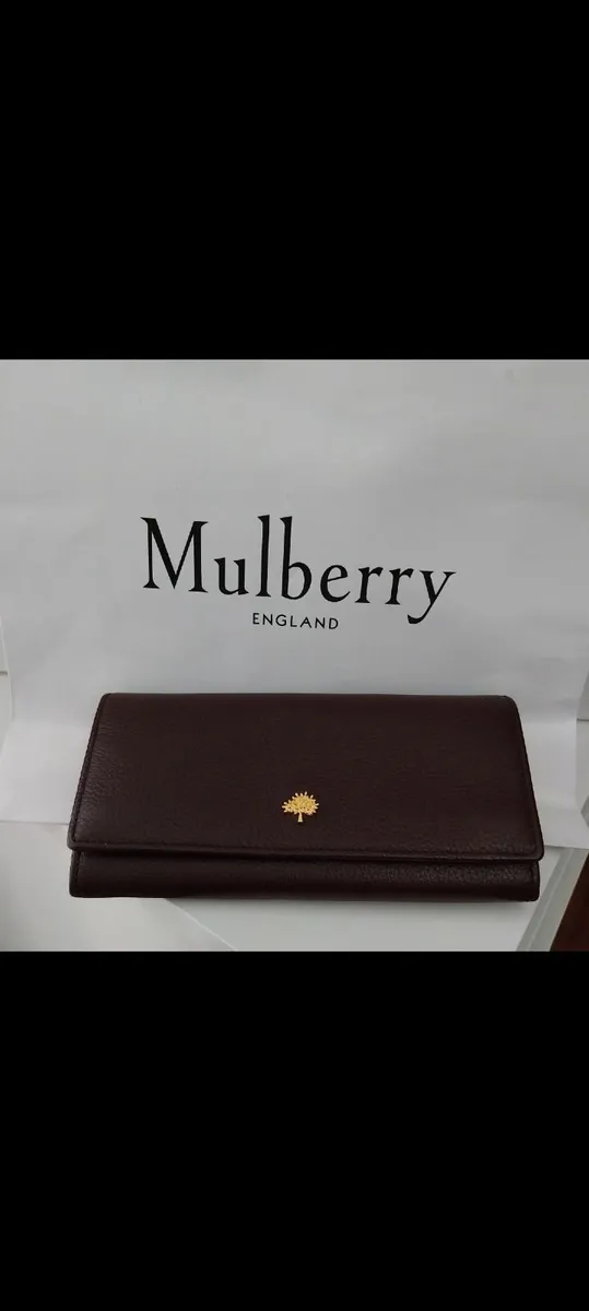 Mulberry Tree Continental Wallet in Oxblood - Image 1