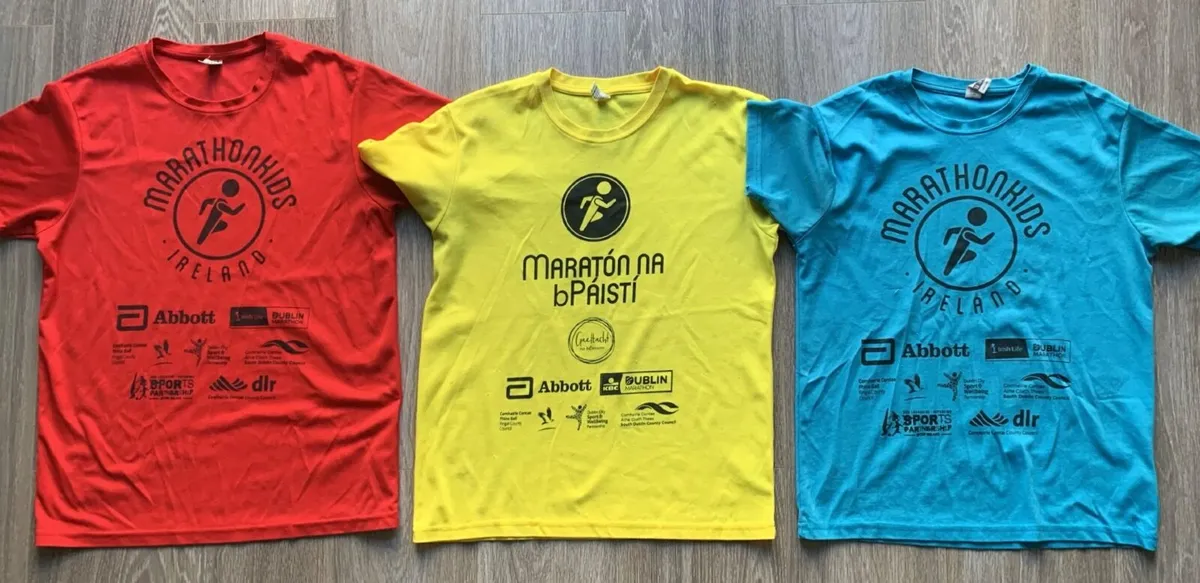 Girls / Boys Coloured T-shirts - OR FREE WITH ANY - Image 1