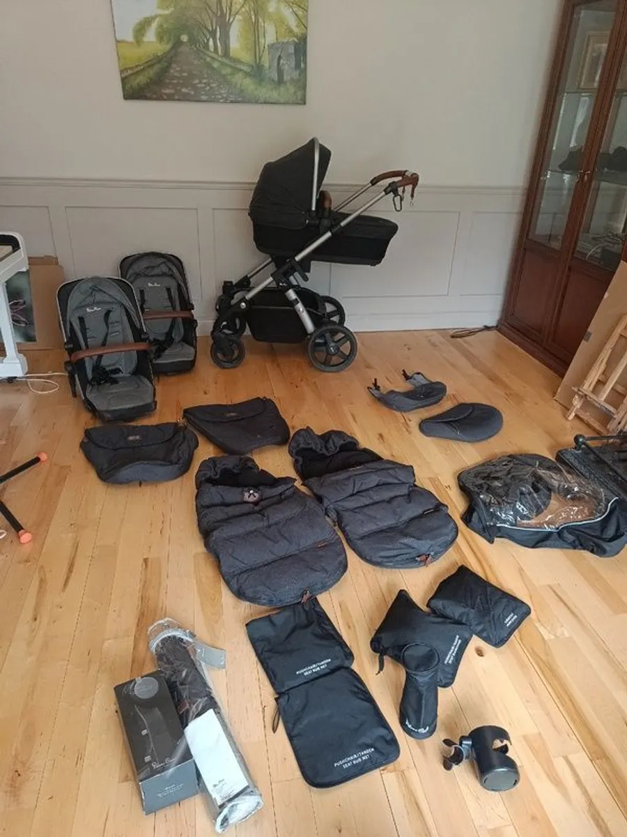 Silver Cross Wave Bundle, Granite/Tan Leather - Image 2