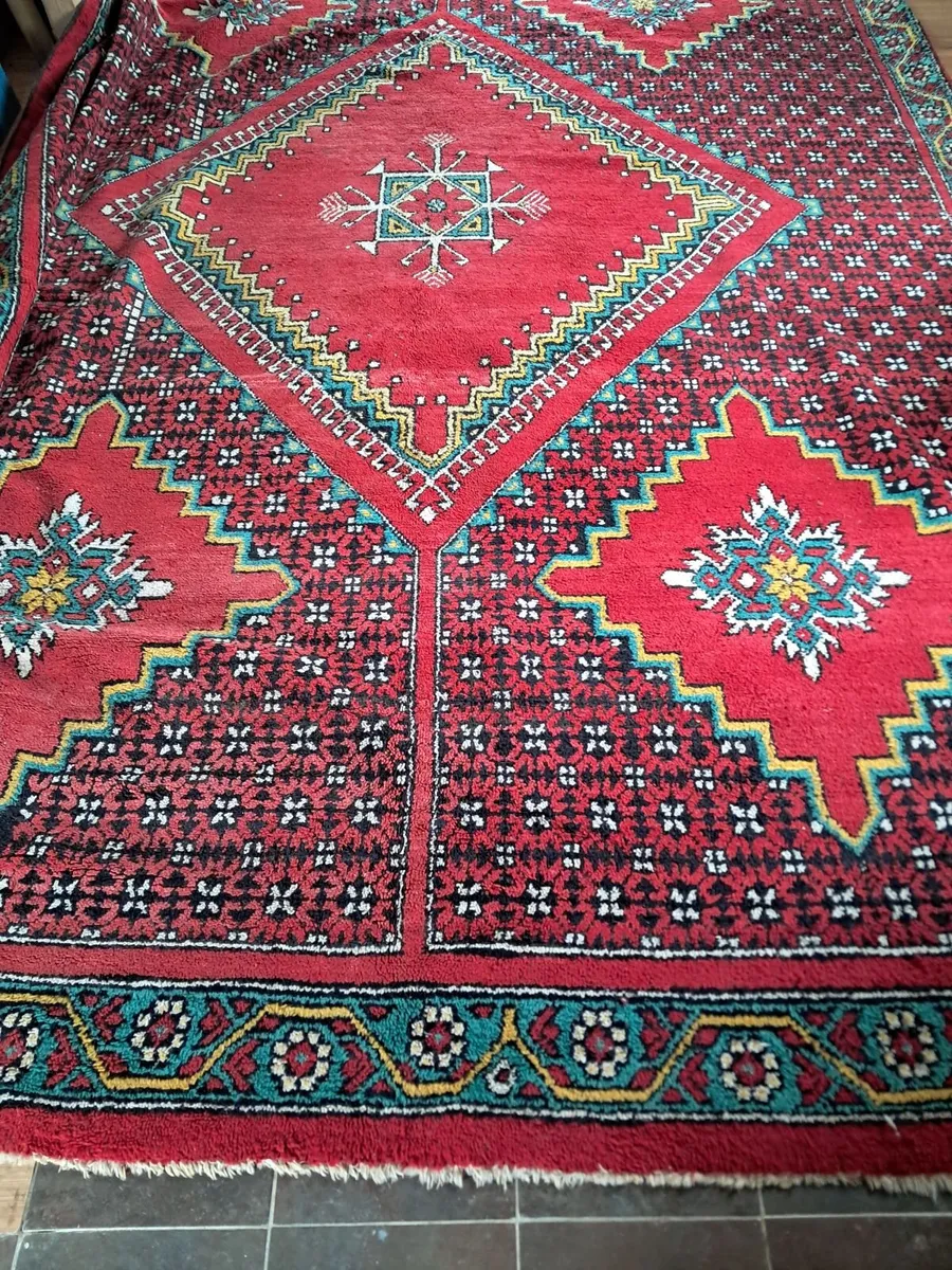 Wool Hand made Rug - Image 1