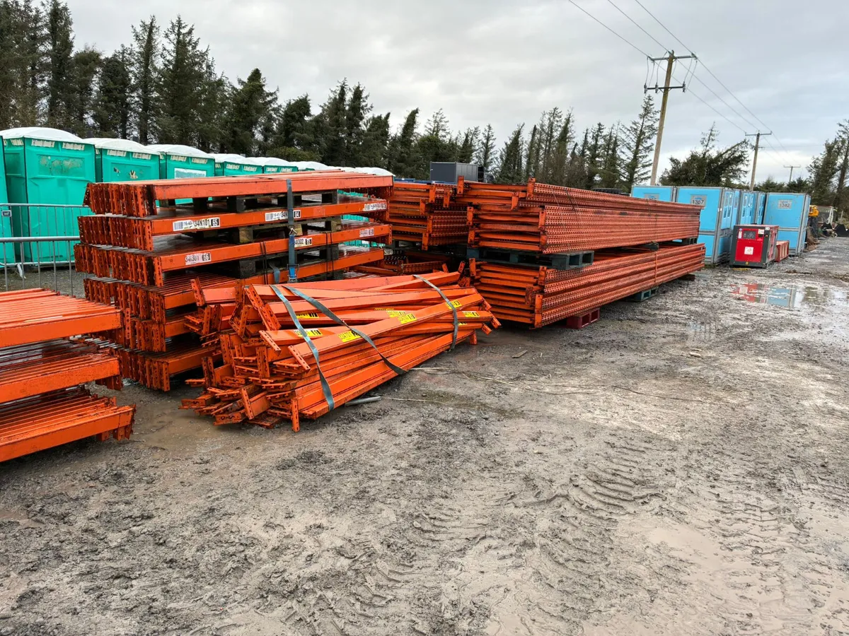 Heavy Duty Pallet Racking – 33.5ft x 8.8ft - Image 1