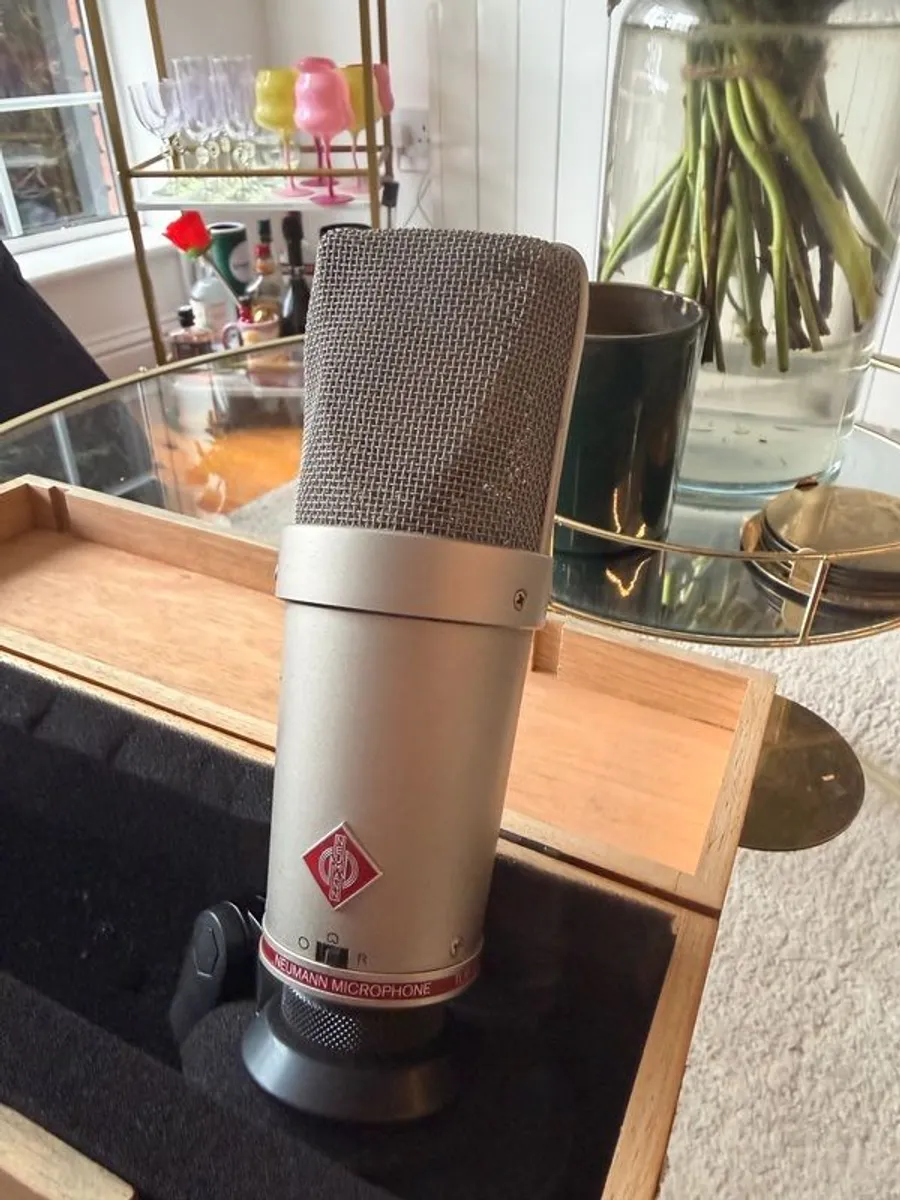 Neumann TLM 127 Large Diaphragm Multipattern Condenser Microphone 2004 - 2009 - Nickel - Image 1