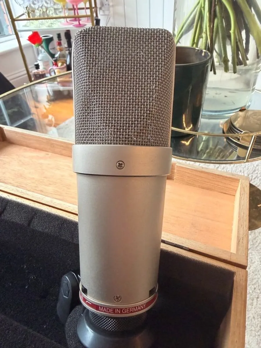 Neumann TLM 127 Large Diaphragm Multipattern Condenser Microphone 2004 - 2009 - Nickel - Image 2