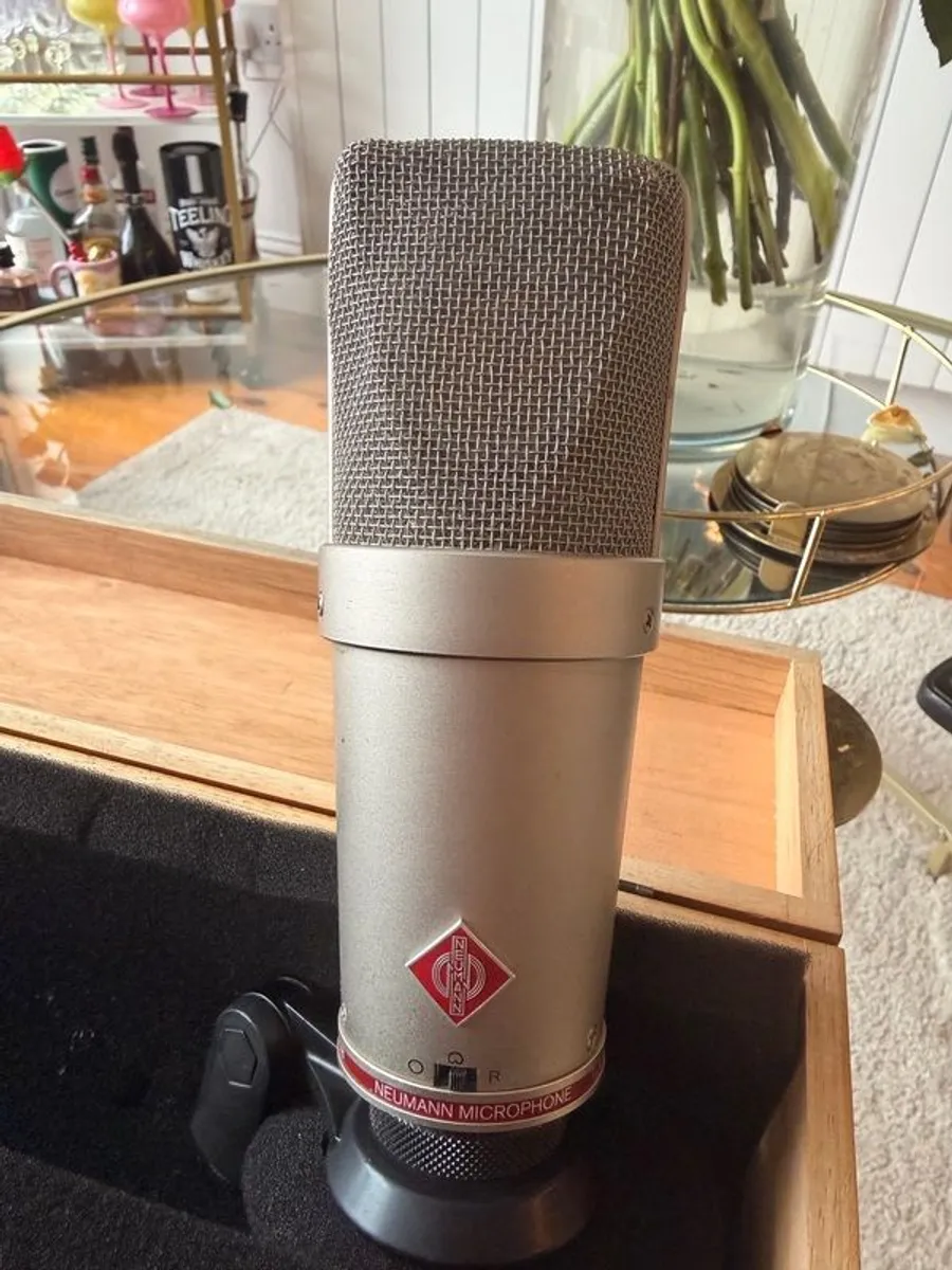 Neumann TLM 127 Large Diaphragm Multipattern Condenser Microphone 2004 - 2009 - Nickel - Image 4