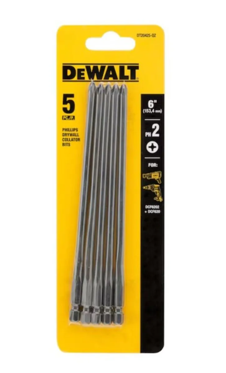 DeWalt DT20425 5 x PH2 bits for DCF6202 - Image 1