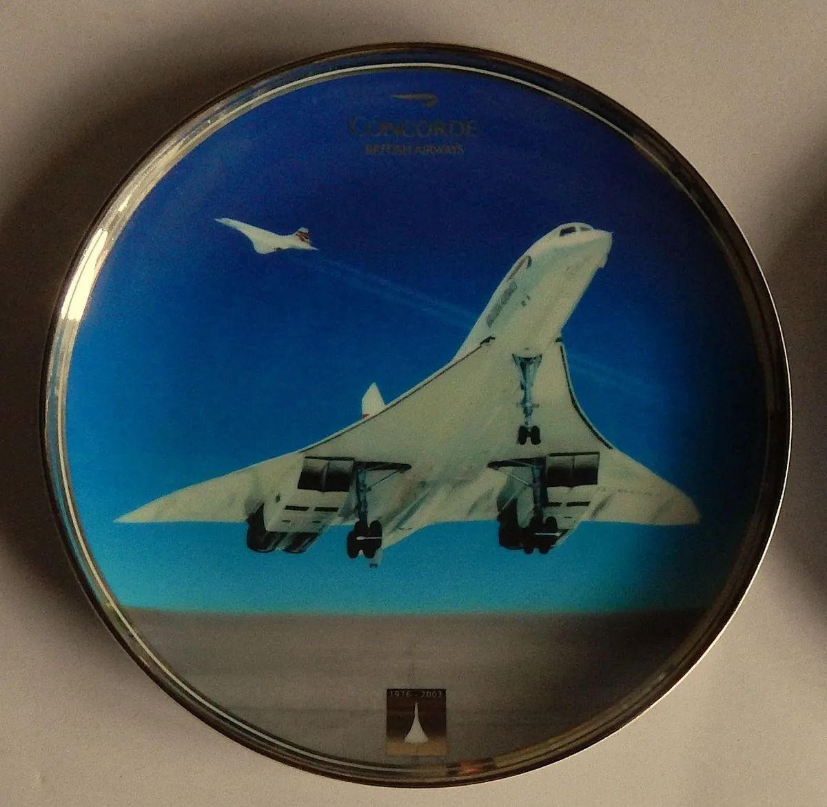 2 Concorde Limited Edition Collector Plates - Image 2