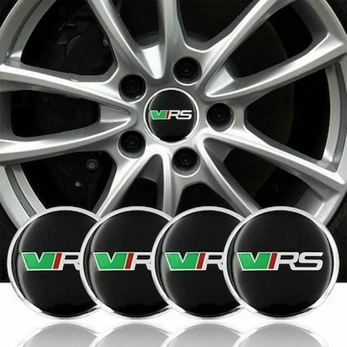Skoda VRS centre caps -FREE POST - Image 1