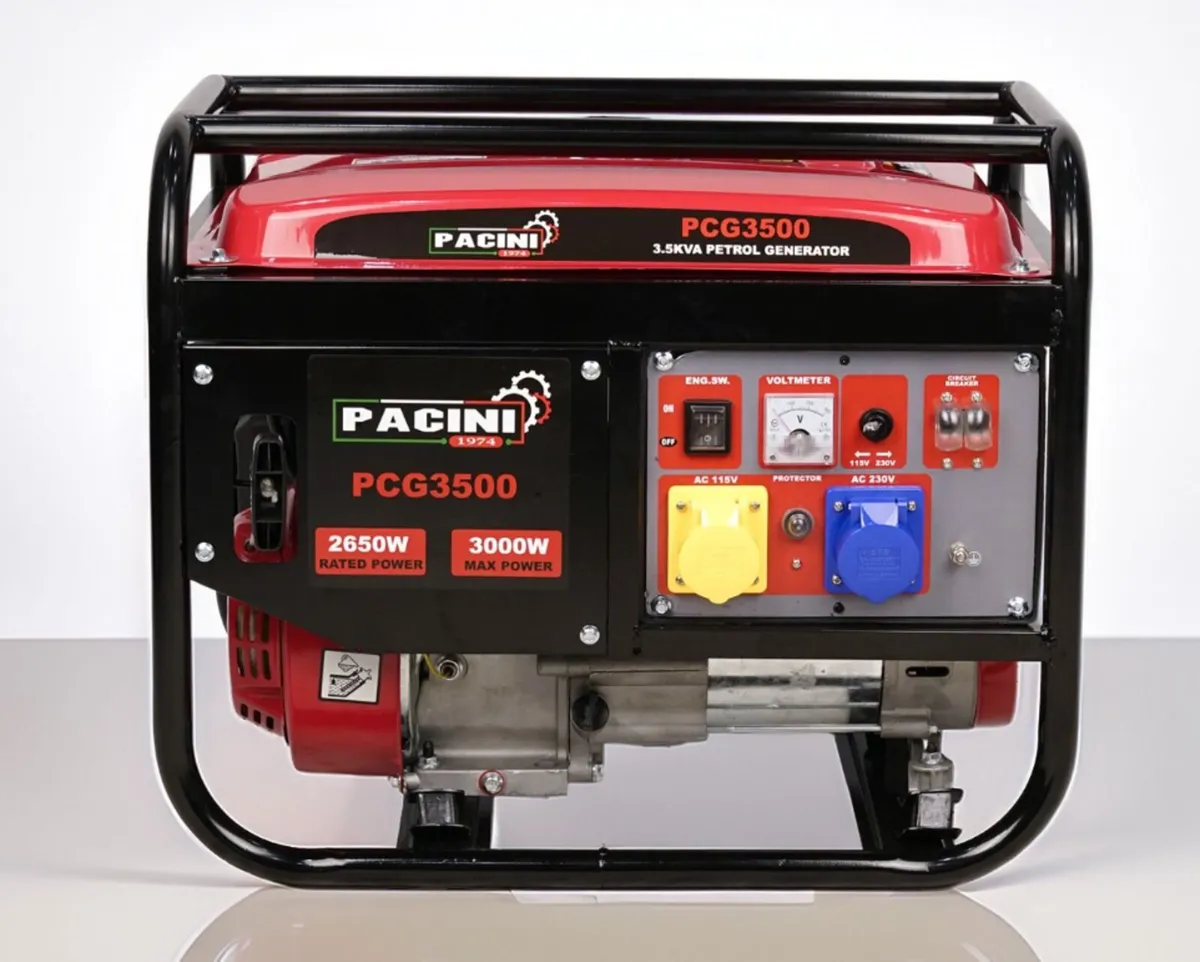 Pacini 3.5KVA Petrol Generator - Image 1