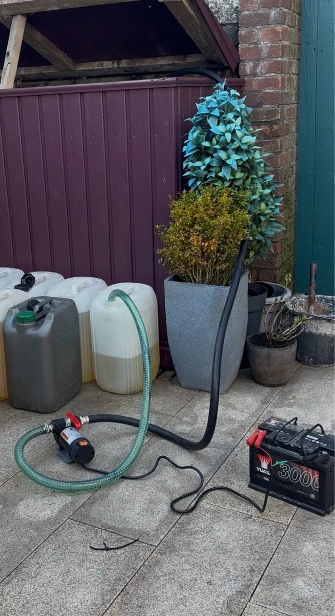 12volt Fuel Transfer pump .  Diesel/ kerosene - Image 3