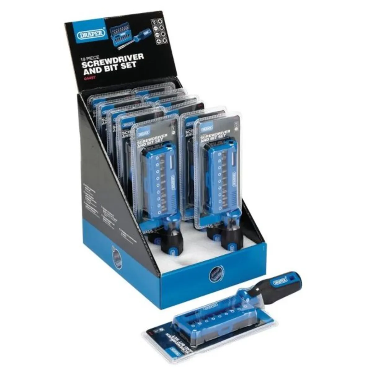 Draper Screwdriver and Bit Set (19 Piece) - Image 2