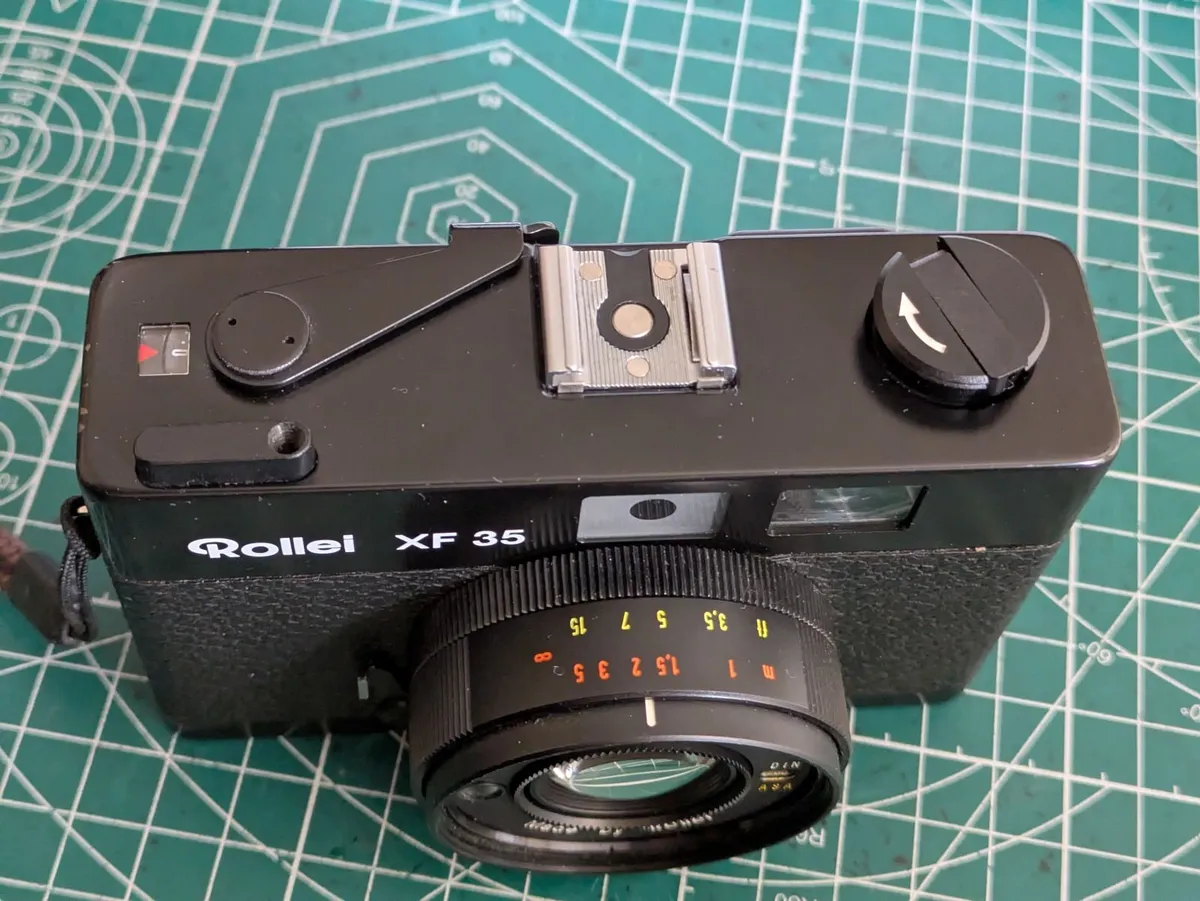 🎞️ Rollei XF 35 rangefinder camera Zeiss Sonnar💥 - Image 3