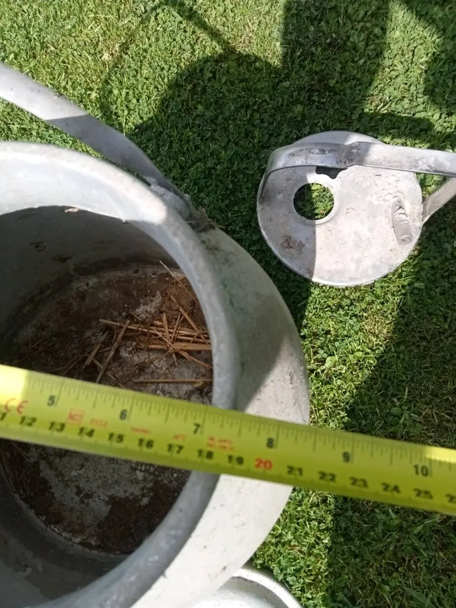 Two old milk buckets - Image 4