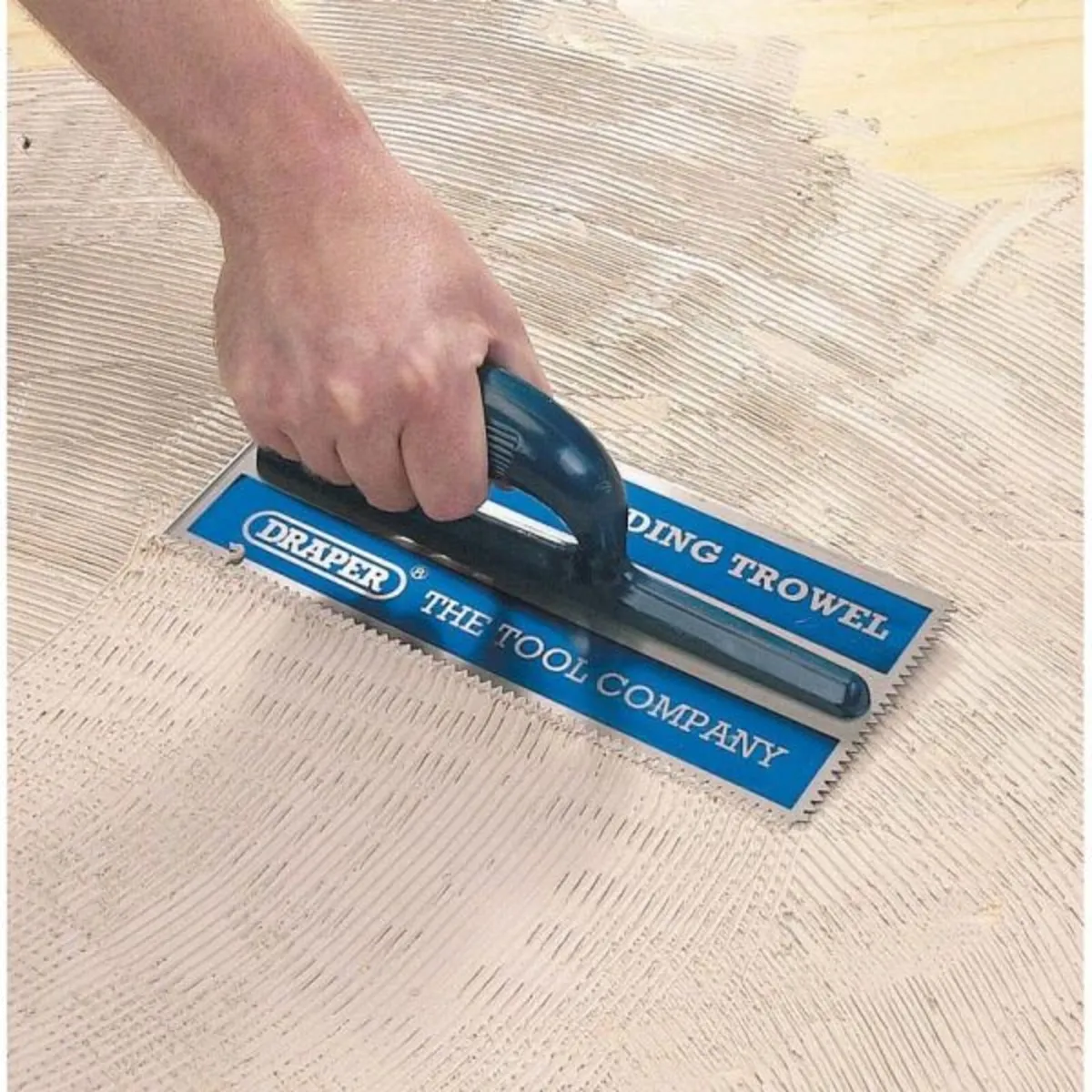 Draper Adhesive Spreading Trowel, 115 x 265mm (671 - Image 2