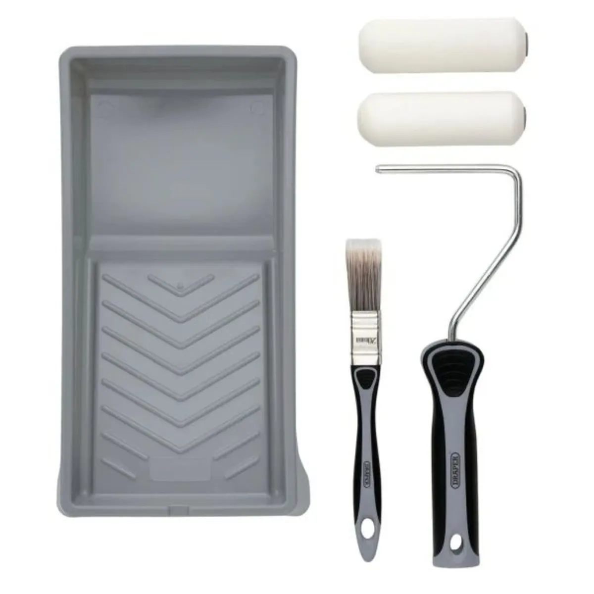 Draper High-Density Foam Paint Roller and Brush Se - Image 2