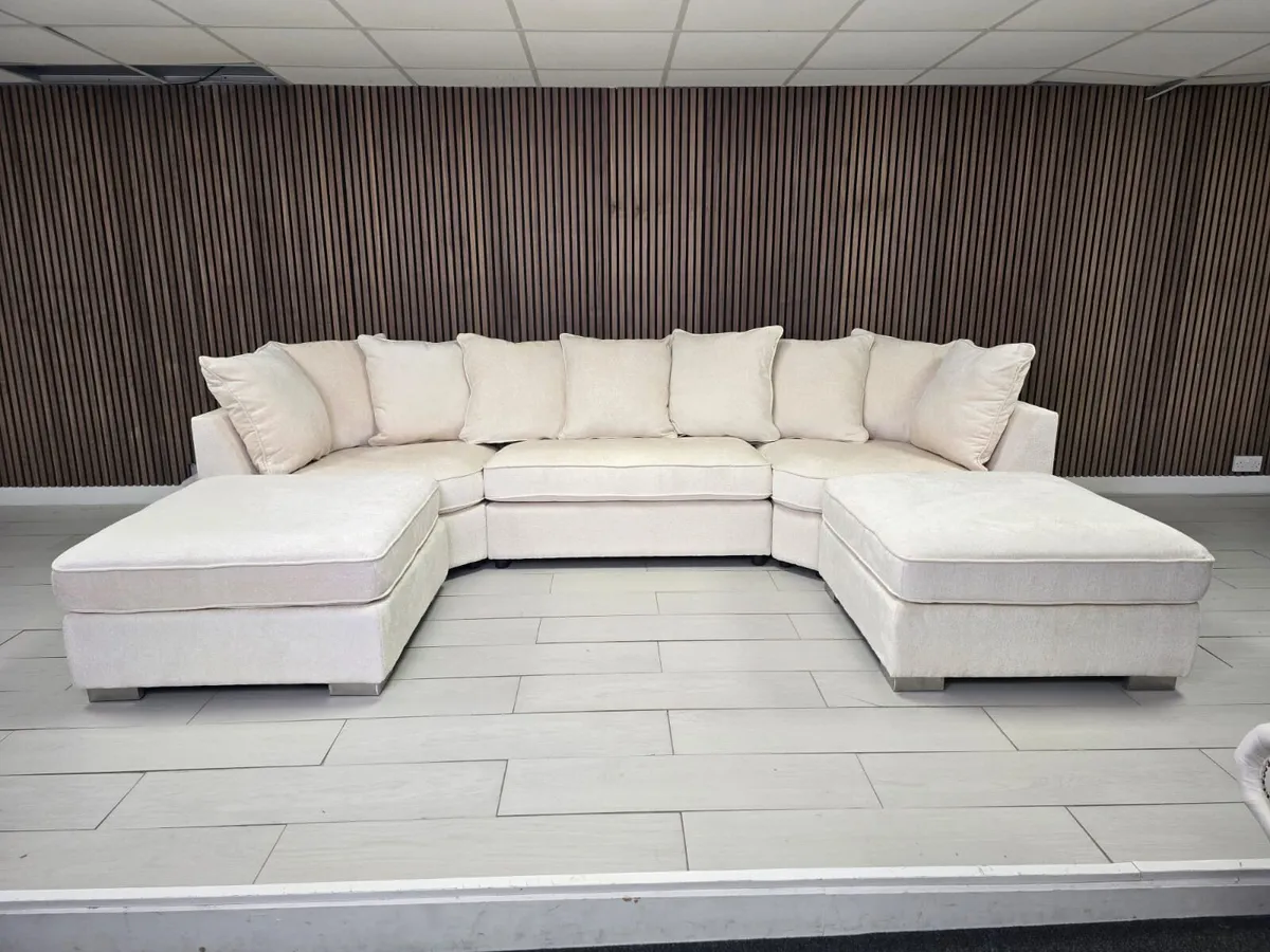 Ushape Scatter or Fullback Cushions Sofa - Image 1