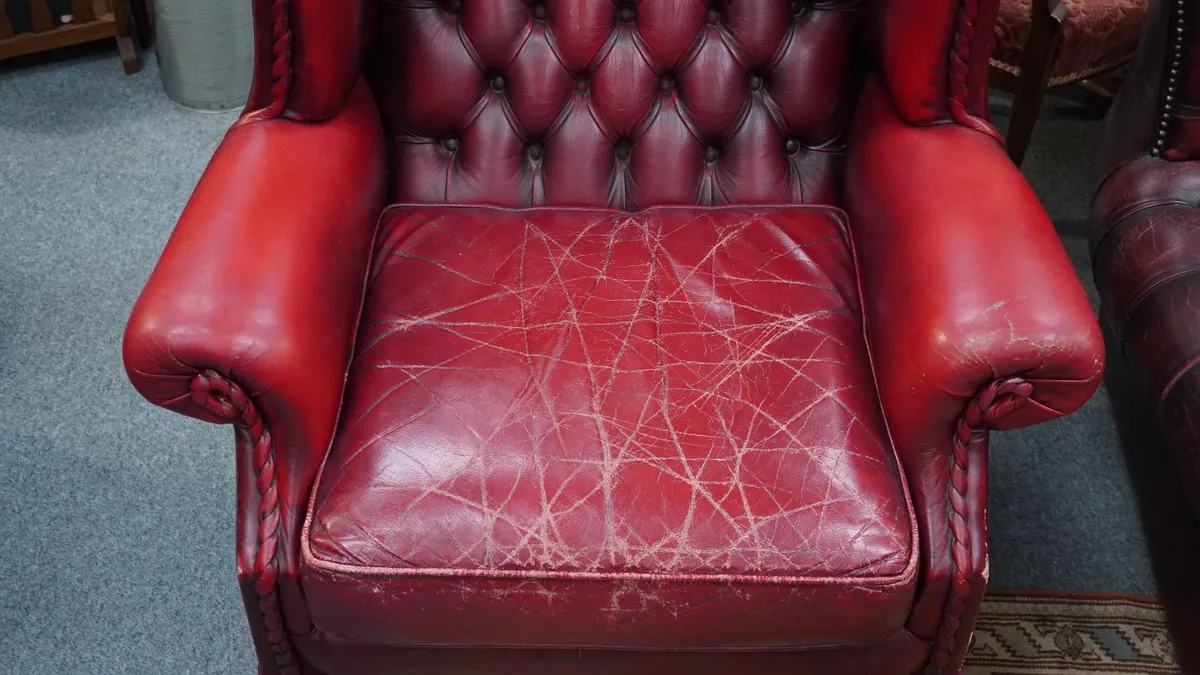 Vintage Chesterfield Chair - Image 4