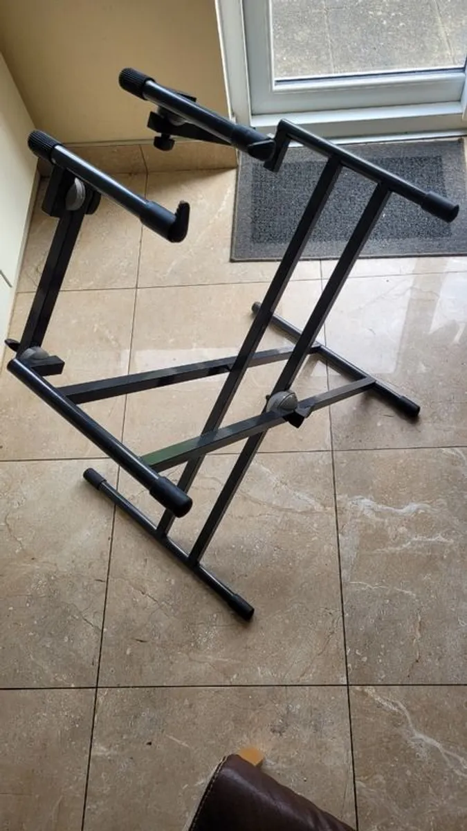 Proel double tier heavy duty keyboard stand - Image 3