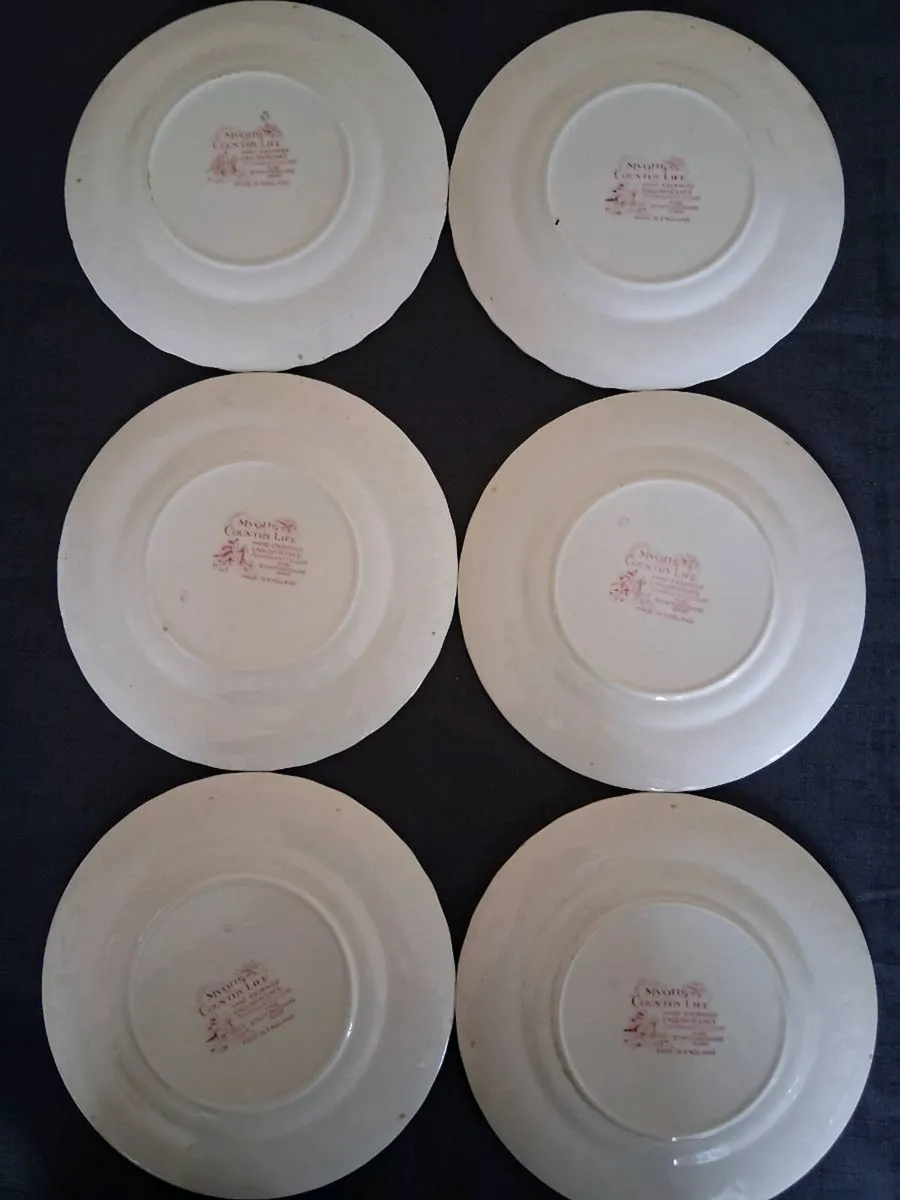 6 Mynott Country Life Plates - Image 2