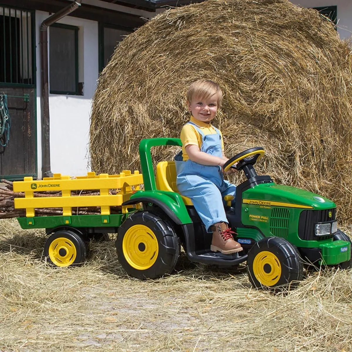 Peg Perego John Deere Stake Side Trailer - Image 3